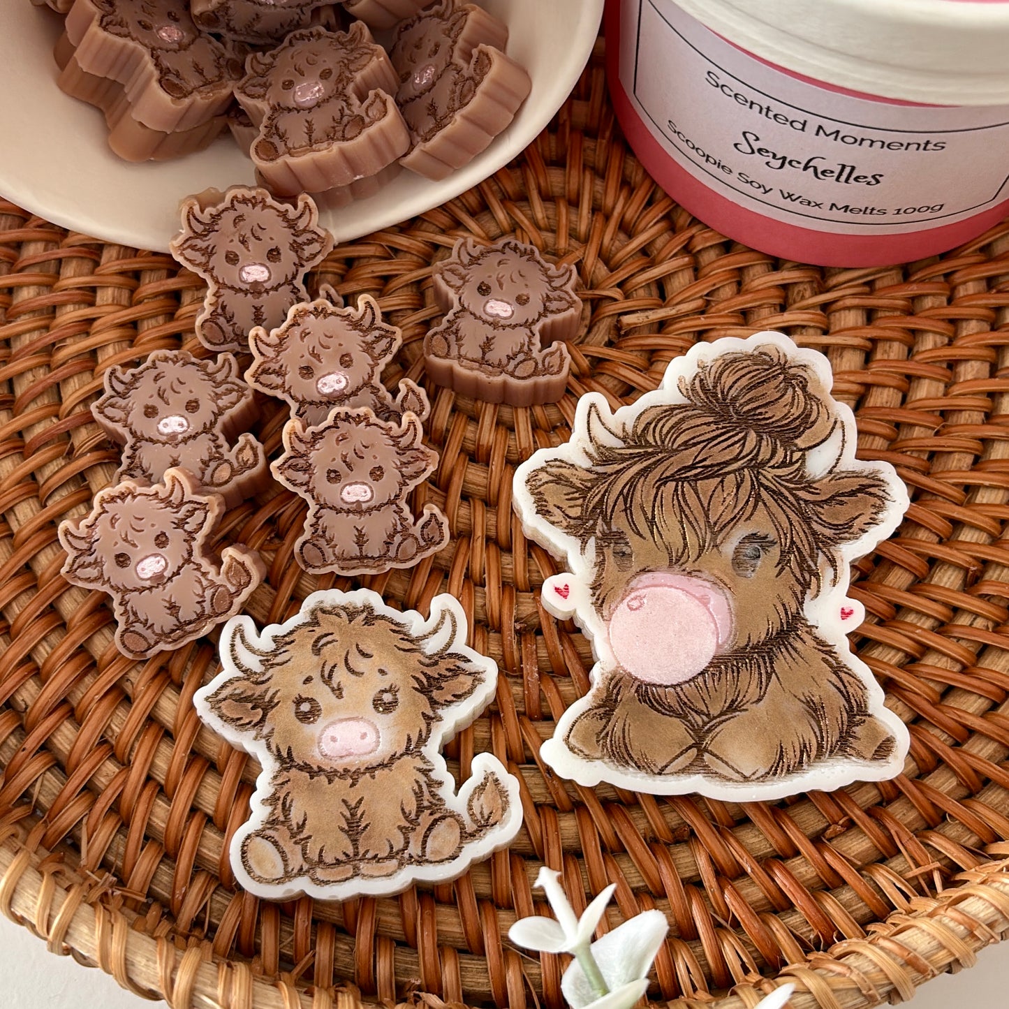 Highland Cow Wax Melt Scoopies