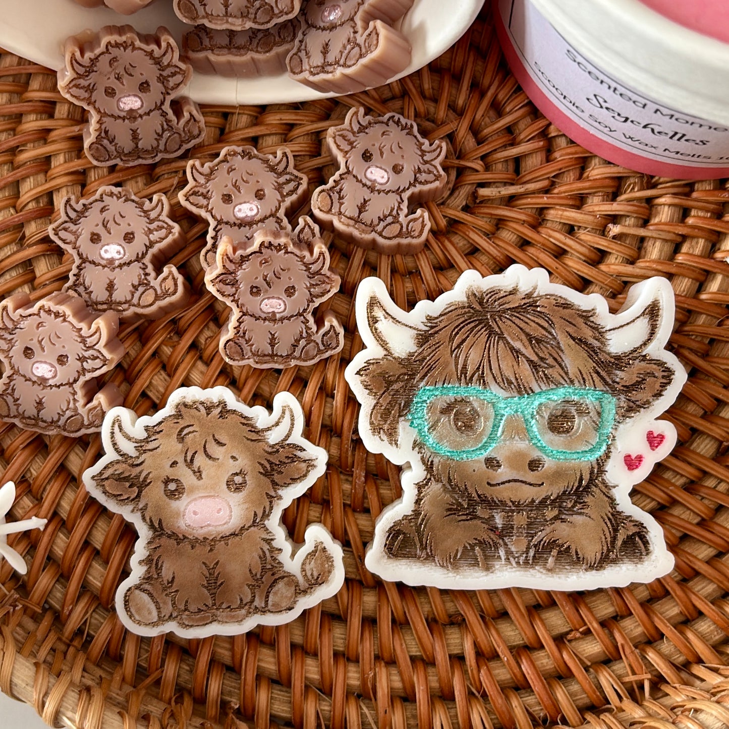 Highland Cow Wax Melt Scoopies