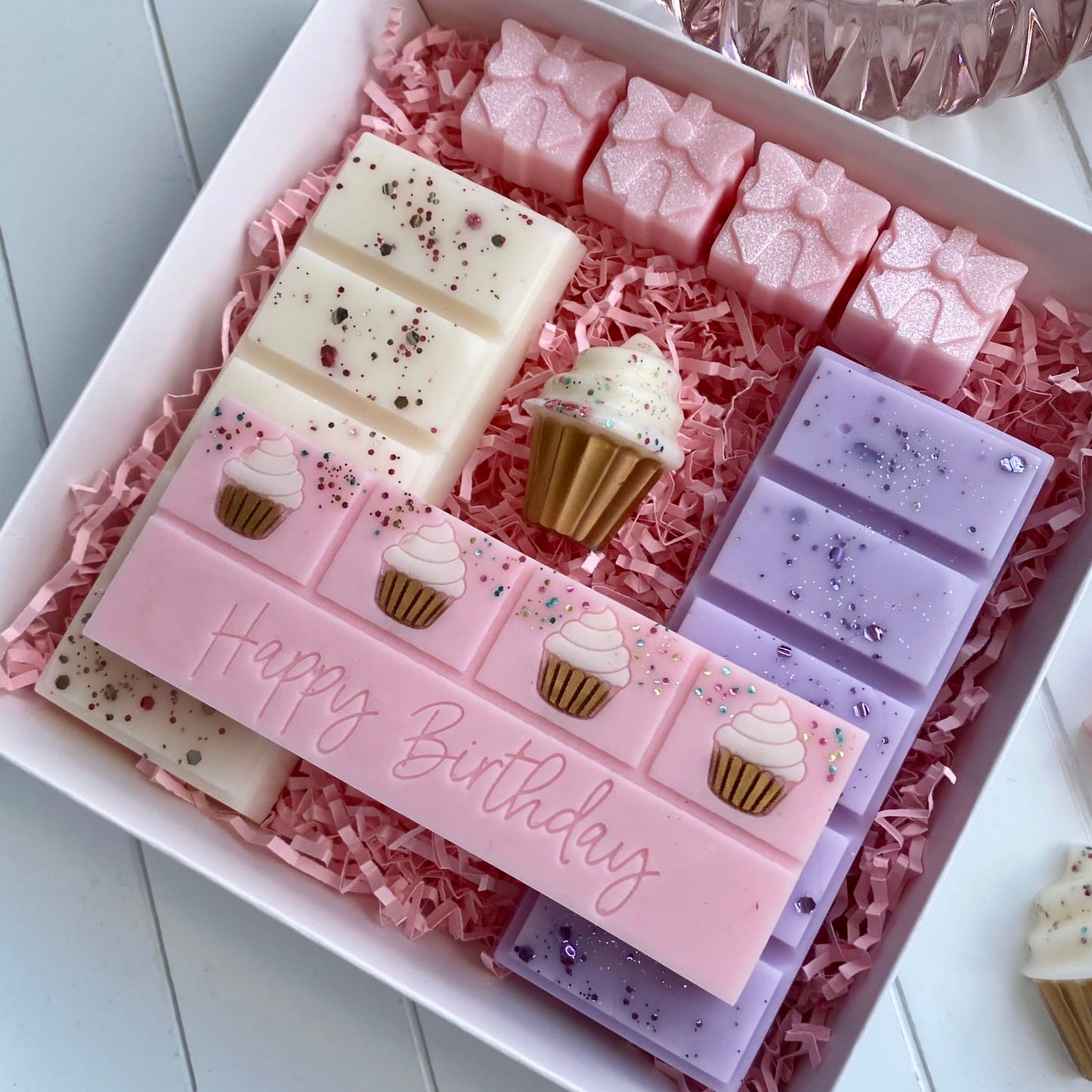 Personalised Happy Birthday Wax Melt Gift Set