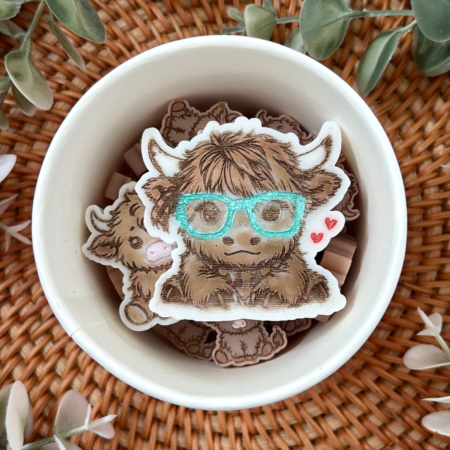 Highland Cow Wax Melt Scoopies