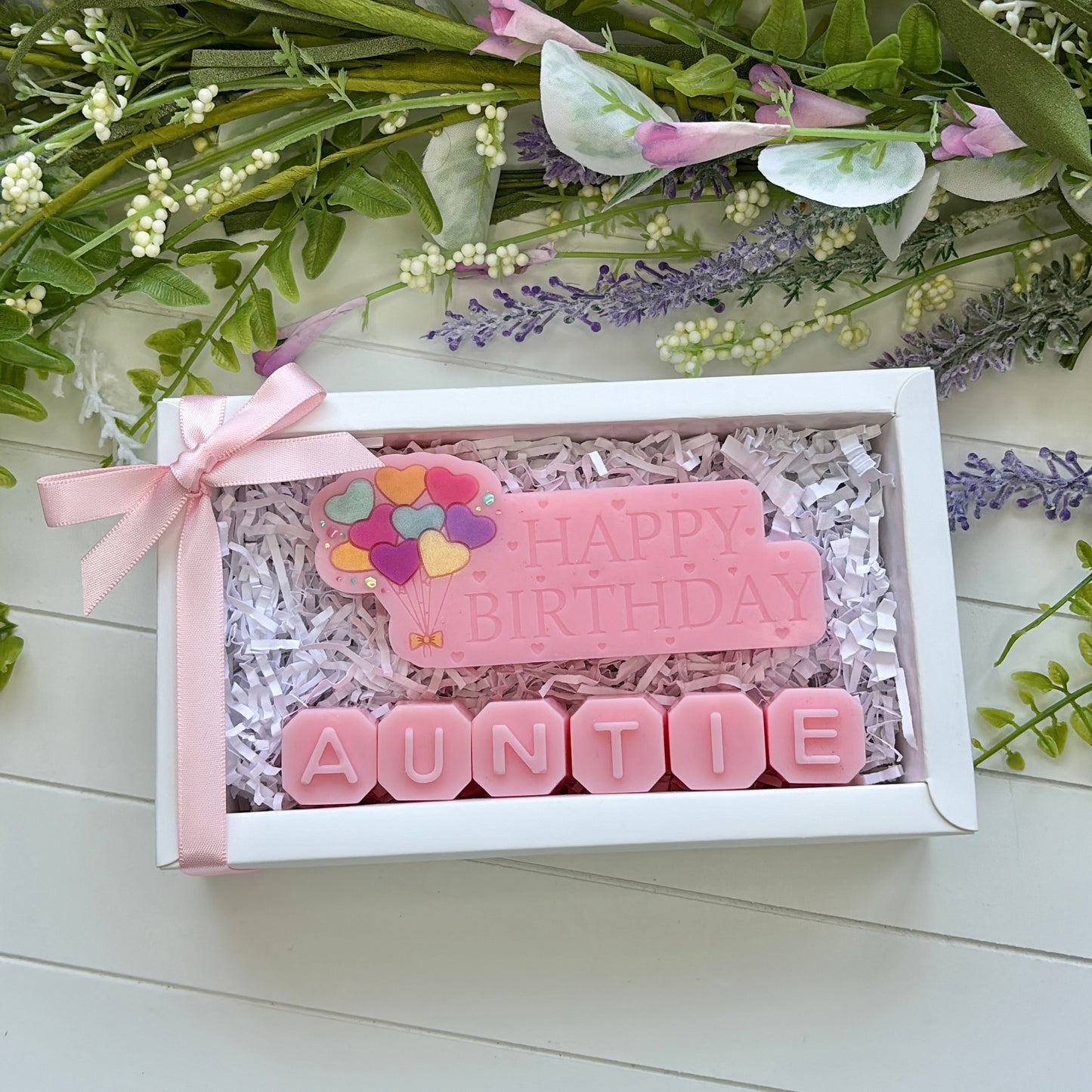 Personalised Birthday Wax Melt Gift Set