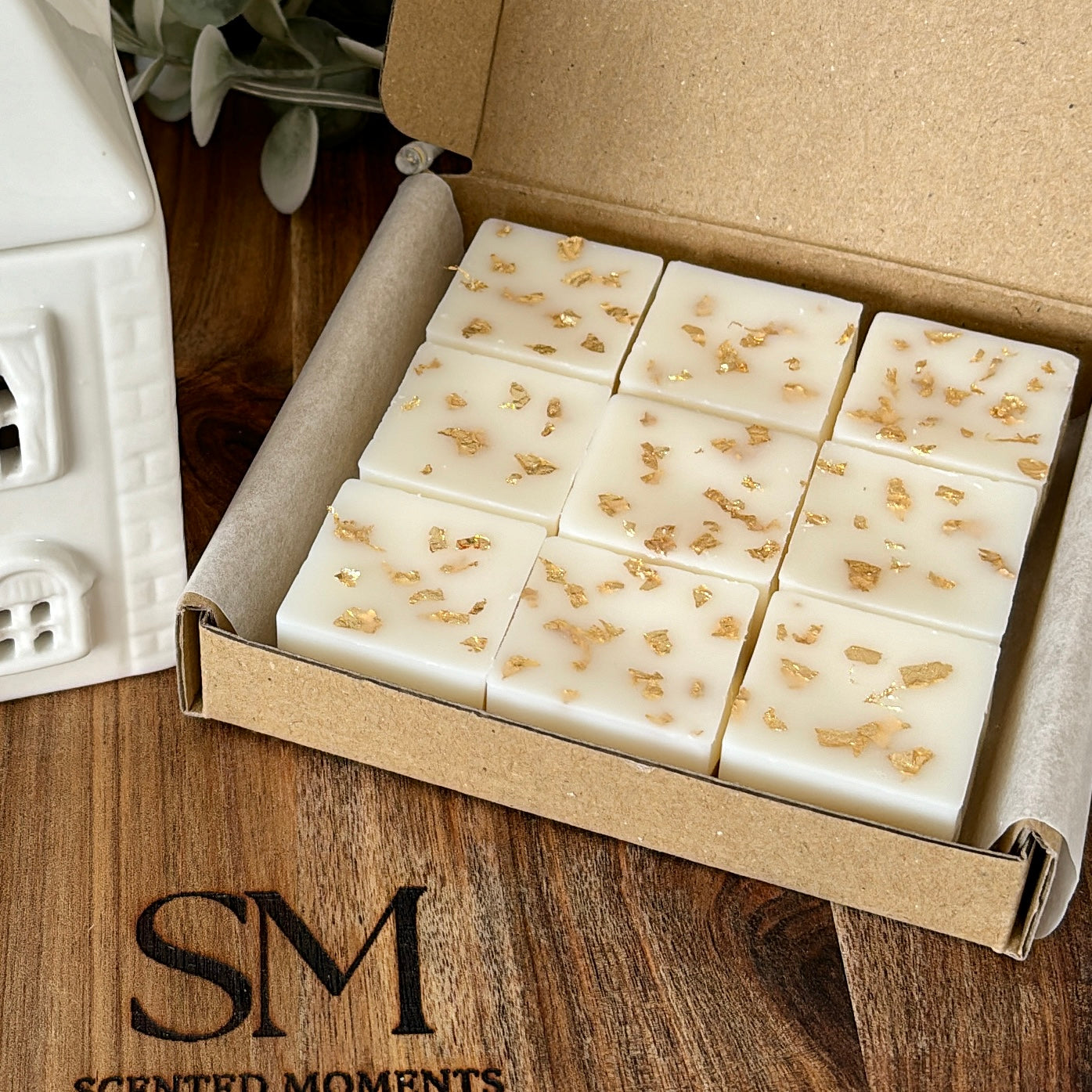 Wax Melt House Burner Gift Set