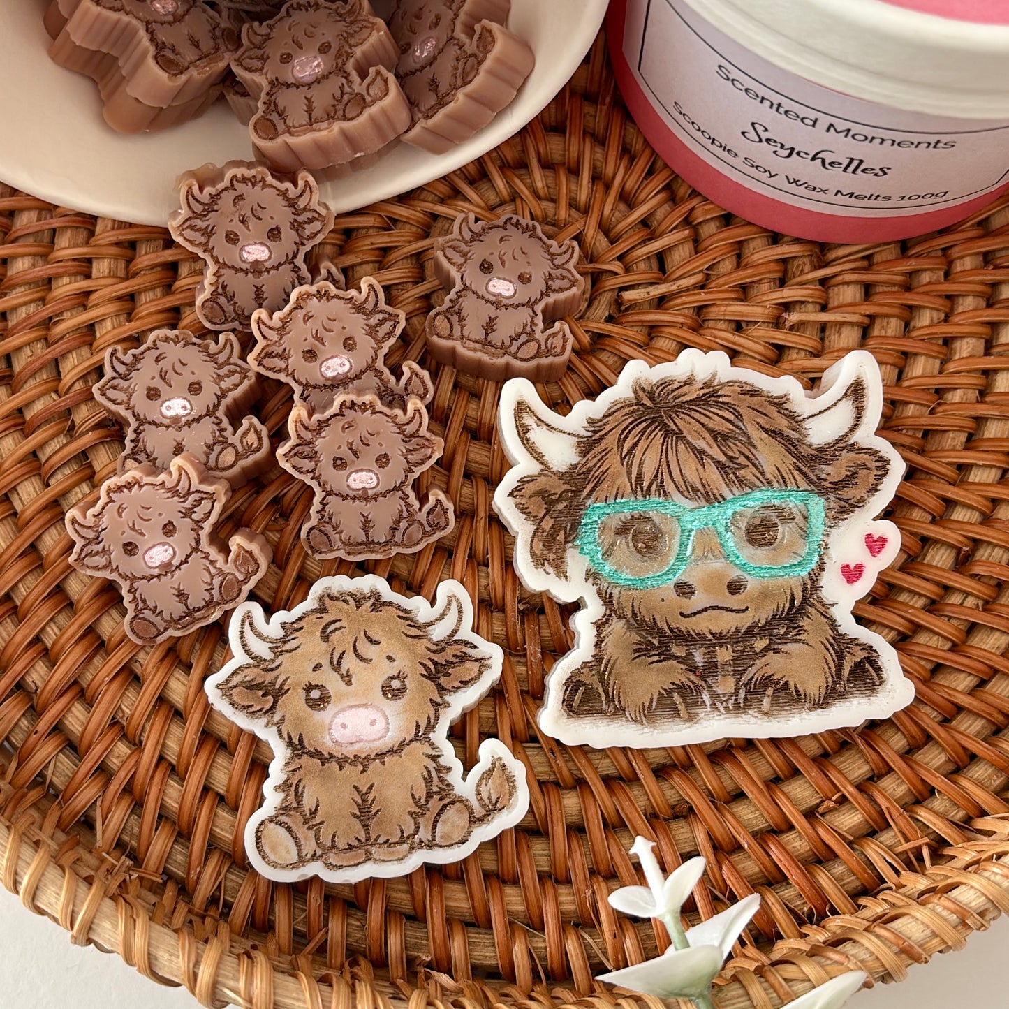 Highland Cow Wax Melt Scoopies