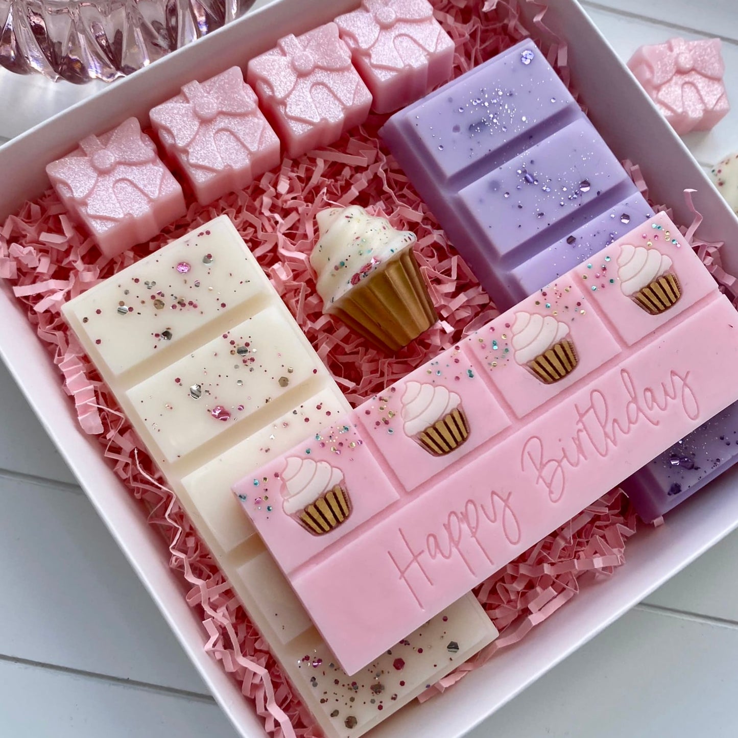 Personalised Happy Birthday Wax Melt Gift Set