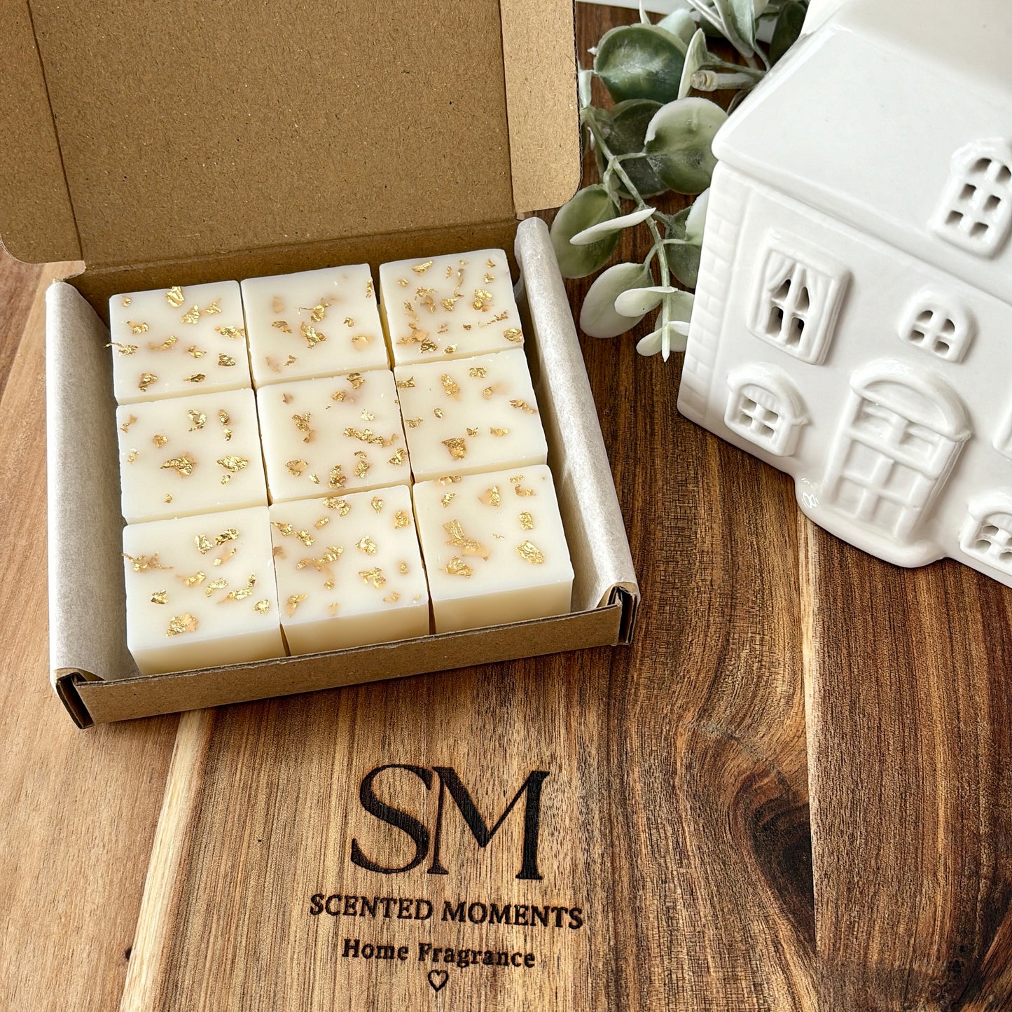 Wax Melt House Burner Gift Set