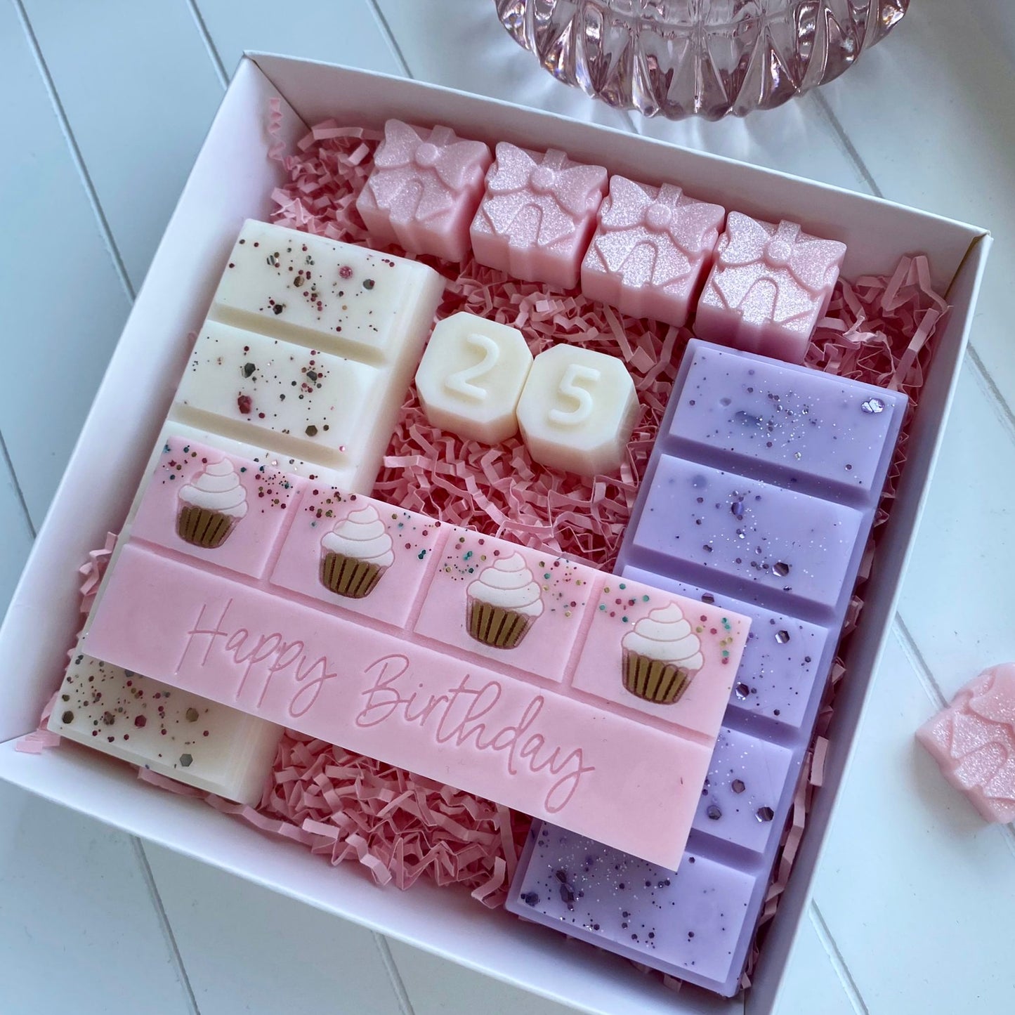 Personalised Happy Birthday Wax Melt Gift Set