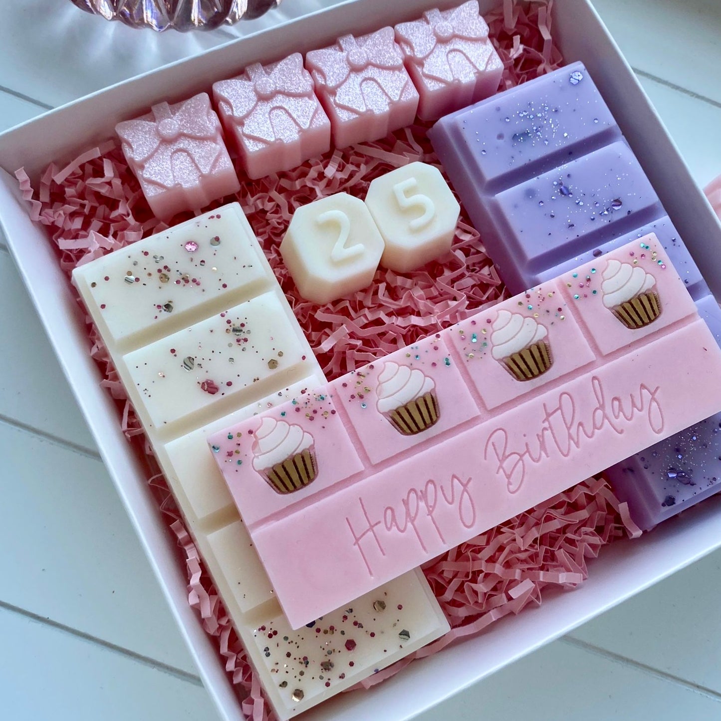 Personalised Happy Birthday Wax Melt Gift Set