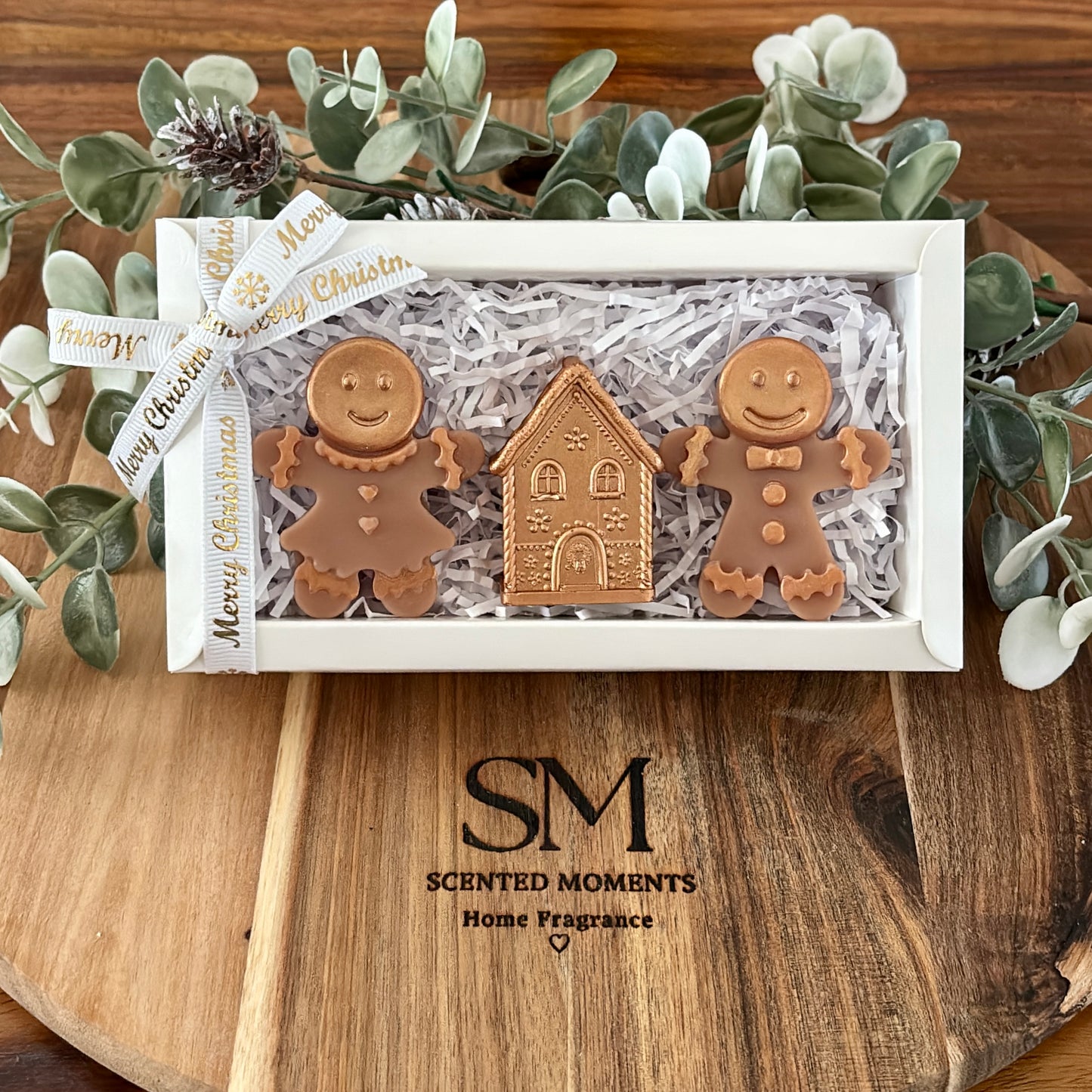 Gingerbread House & Figures Gift Set