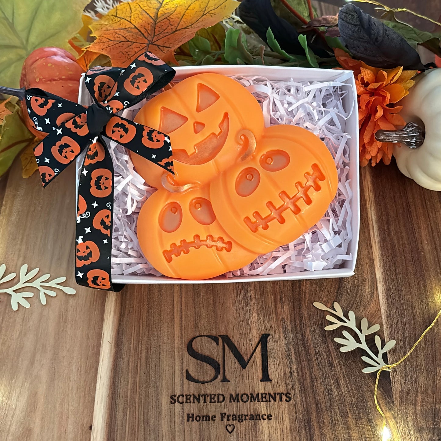 Pumpkin Wax Melt & Cauldron Style Burner Gift Set