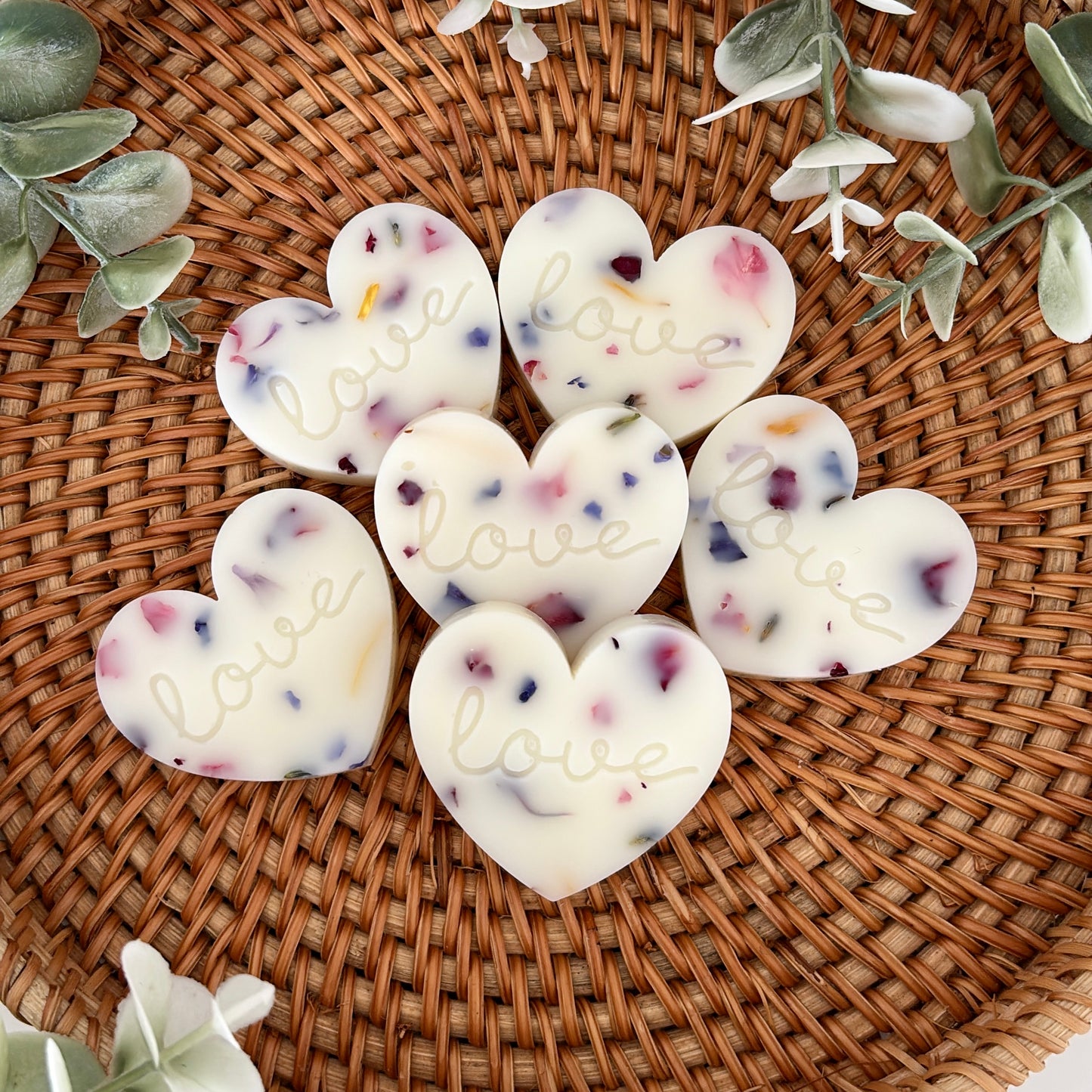 Botanical Wax Melts Hearts