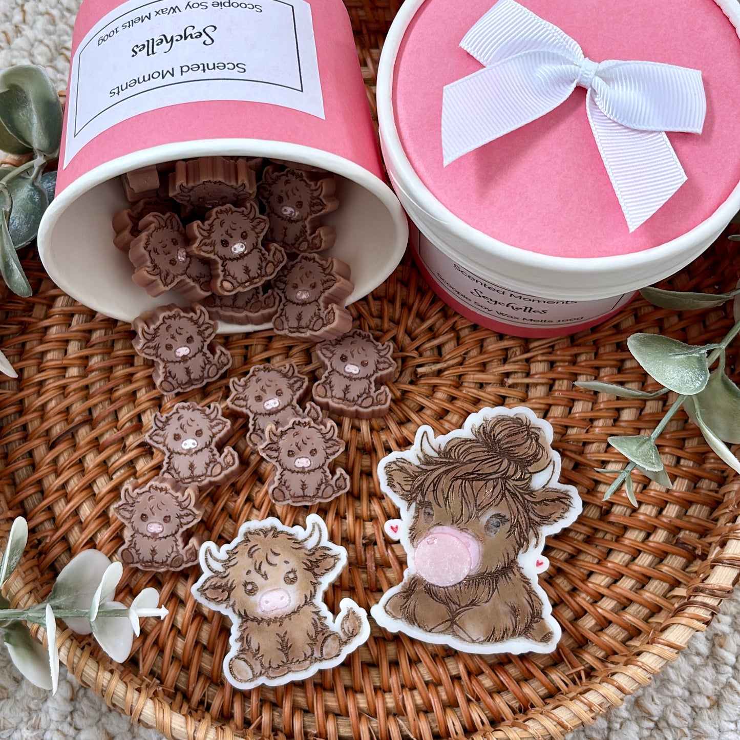 Highland Cow Wax Melt Scoopies