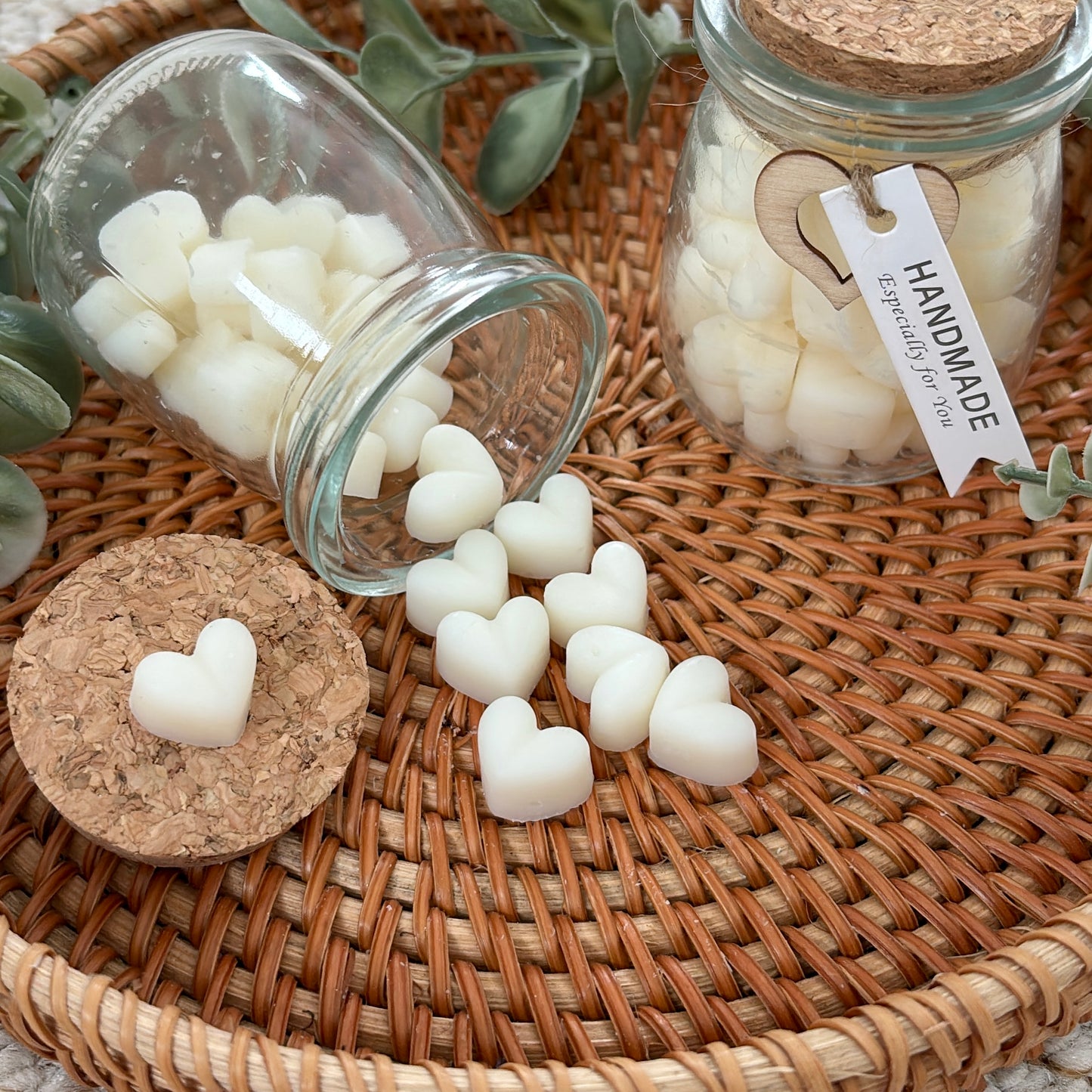 Wax Melt Jar of Hearts
