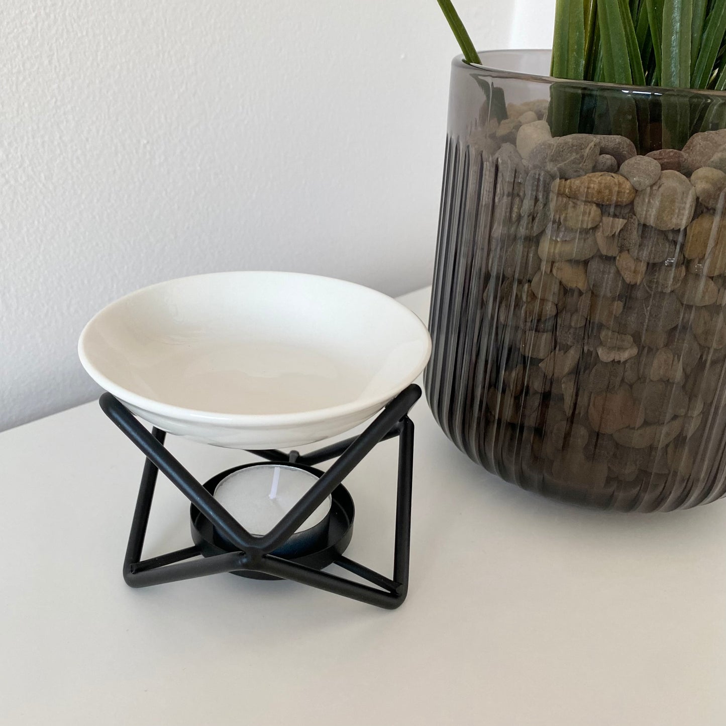 Geometric Design Oil/Wax Melt Burner