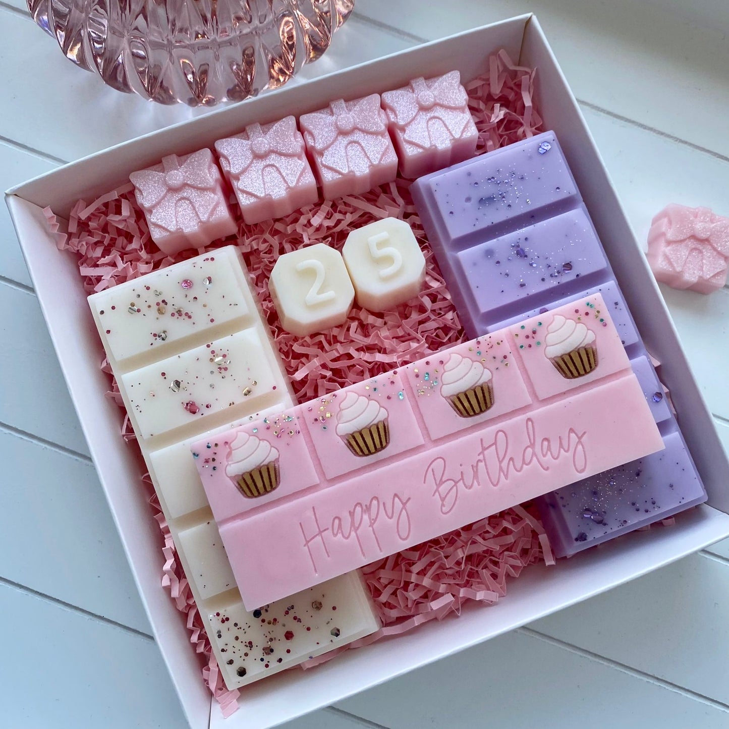 Personalised Happy Birthday Wax Melt Gift Set