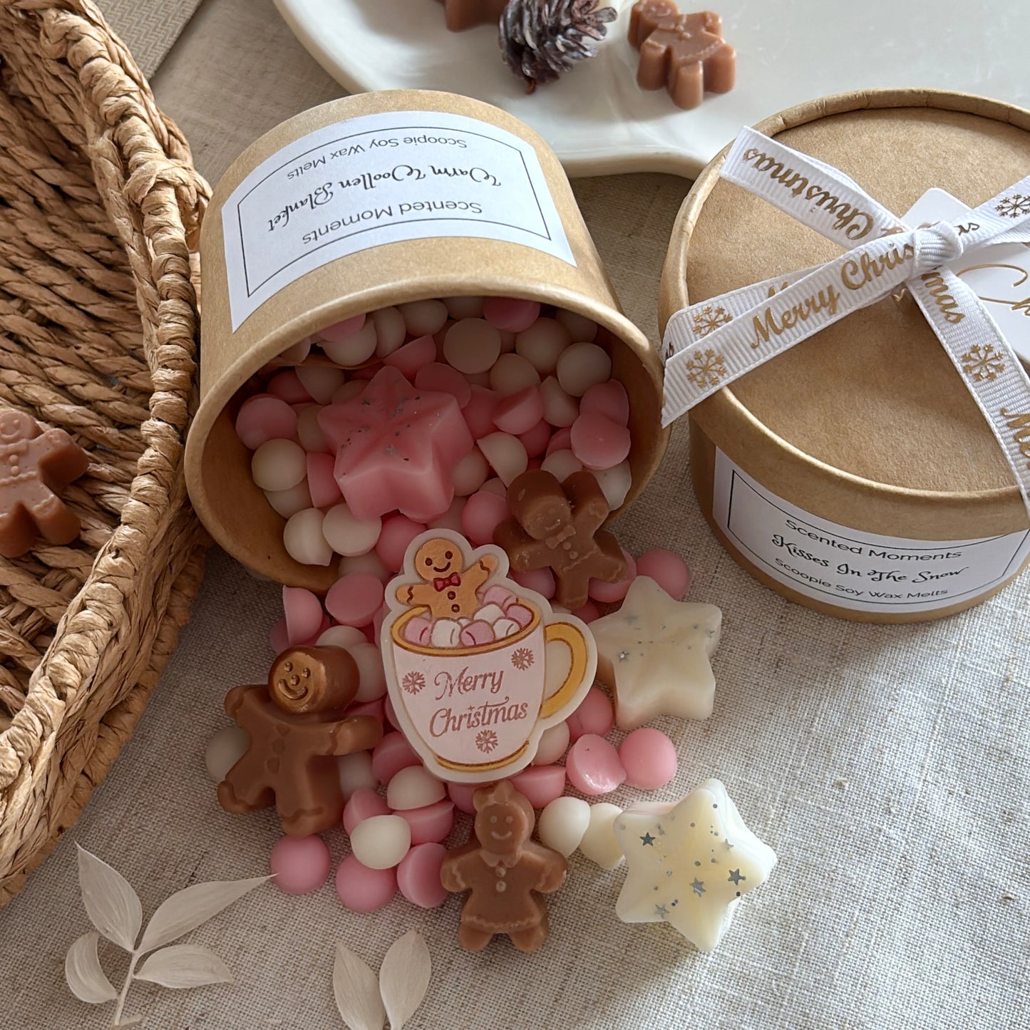 Gingerbread Latte Wax Melt Burner Gift Set