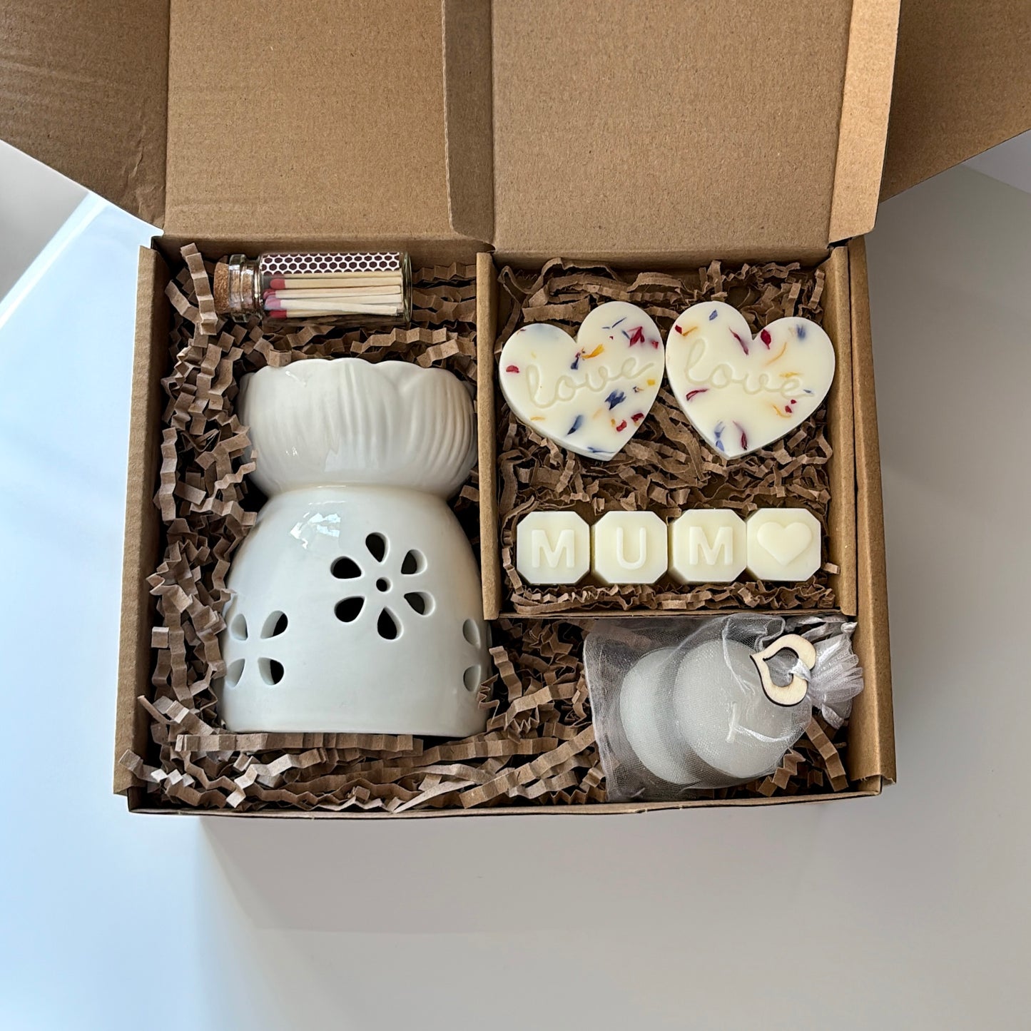 Mum Wax Melt Burner Gift Set