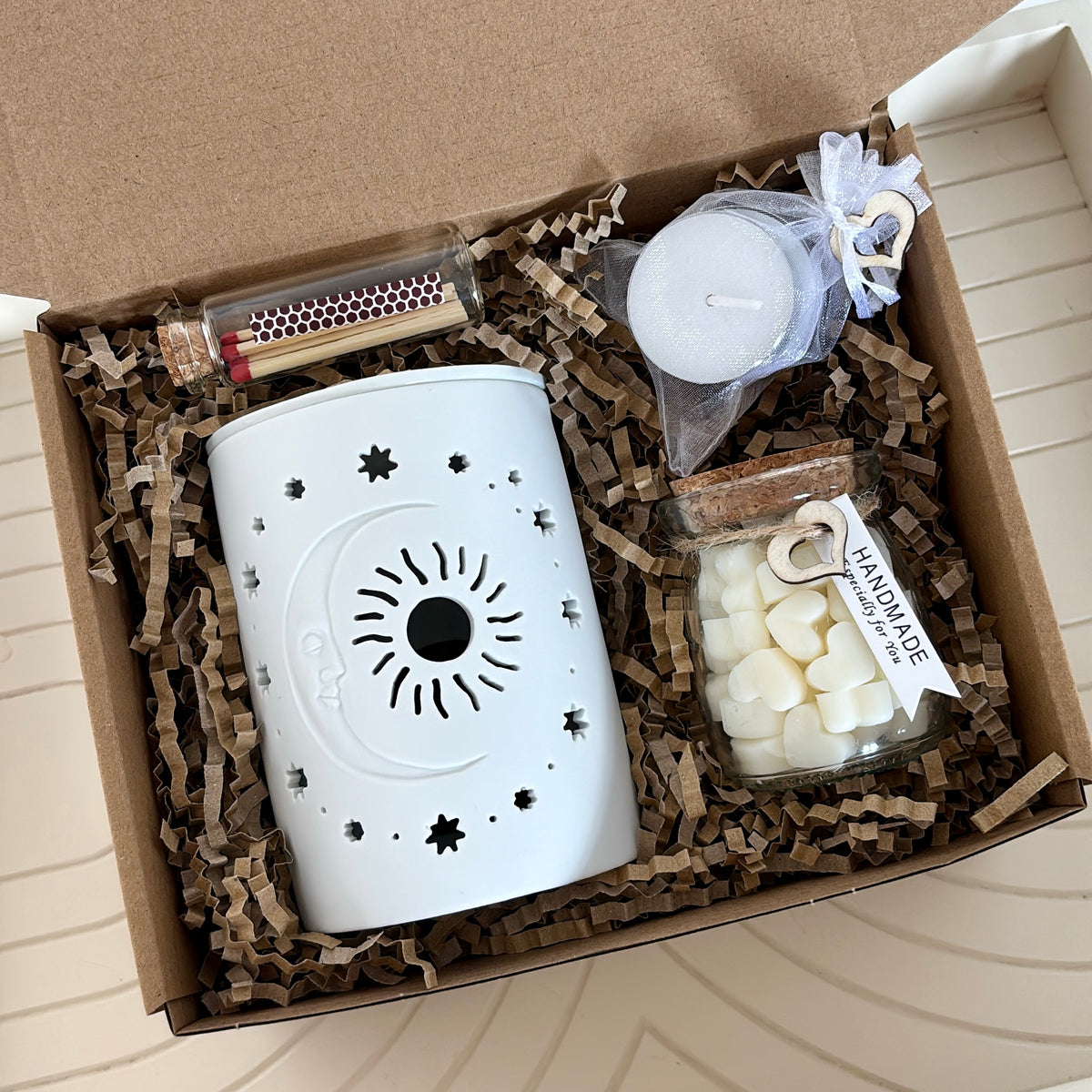 Sun & Moon Wax Melt Burner Gift Set