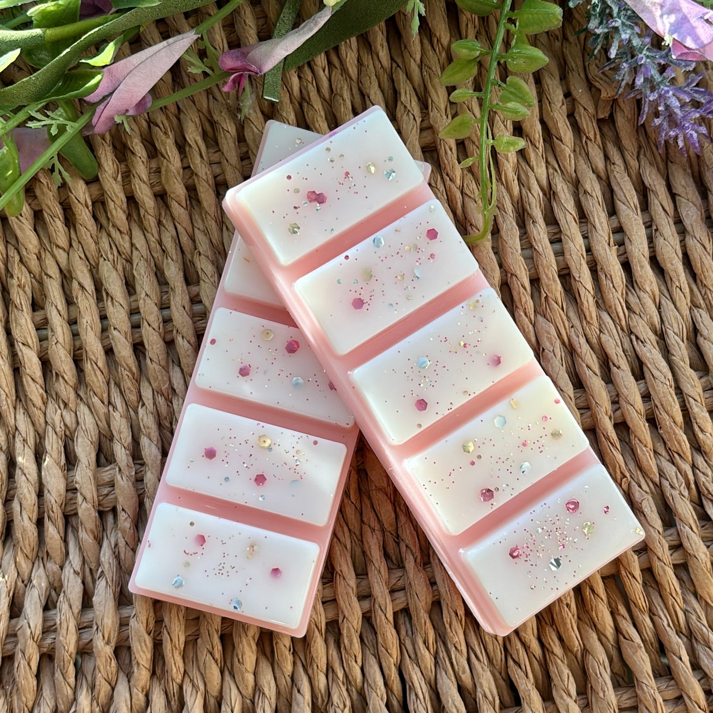 Peony Suede Wax Melt Snap Bar