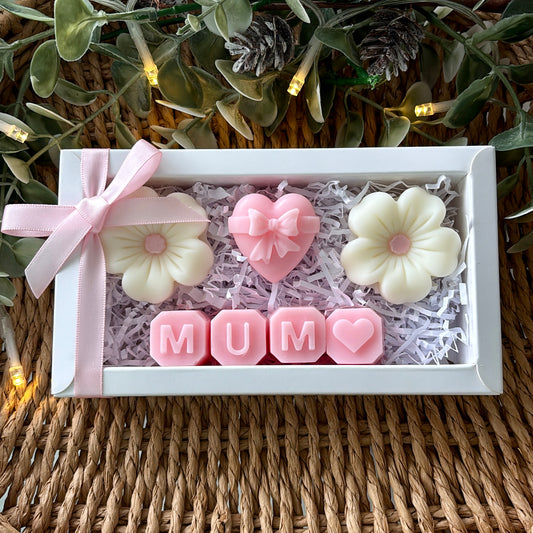 Mom, Mum, Mommy, Mummy Wax melt Gift Set