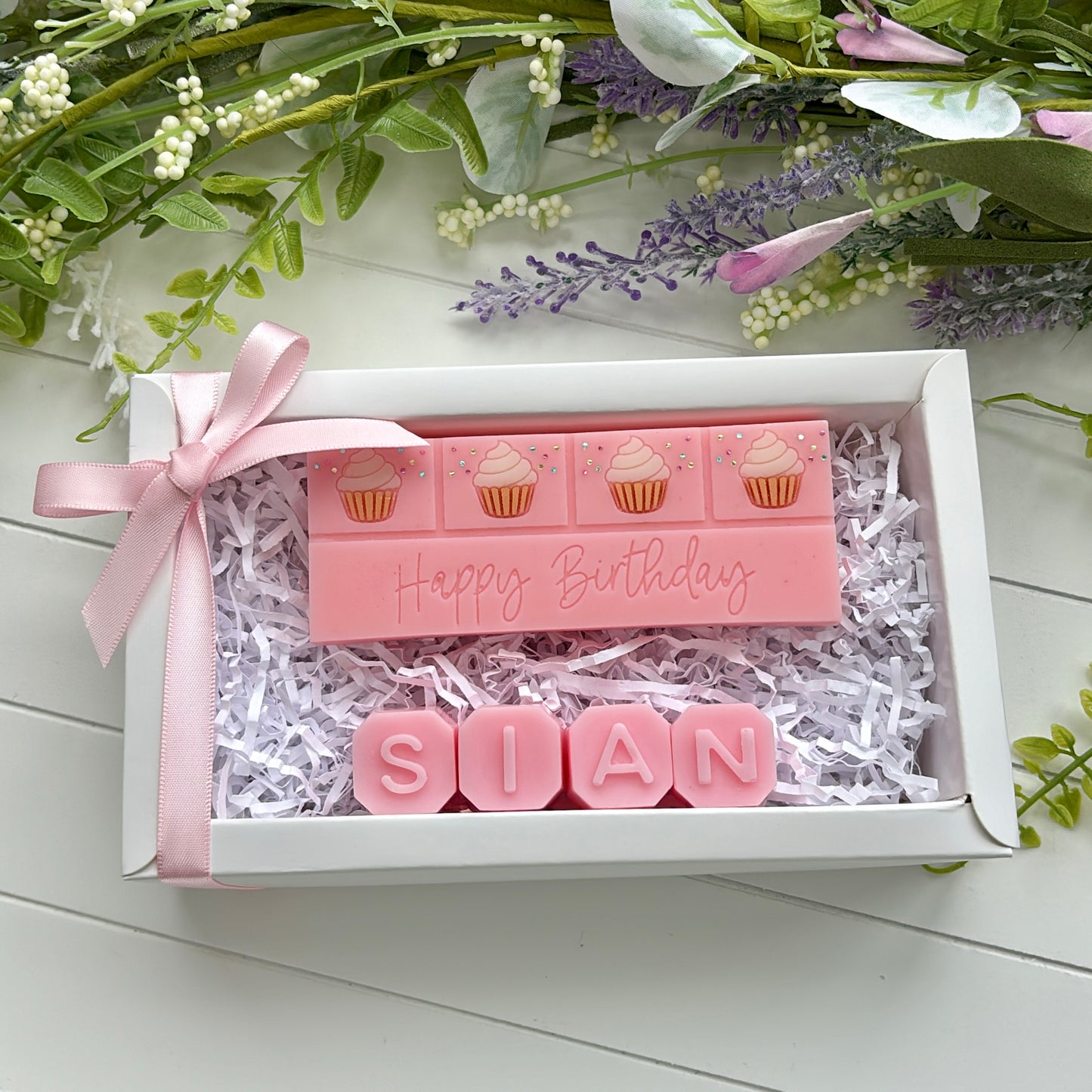Personalised Birthday Wax Melt Gift Set
