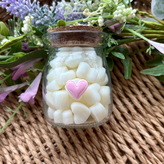 Wax Melt Jar of Hearts