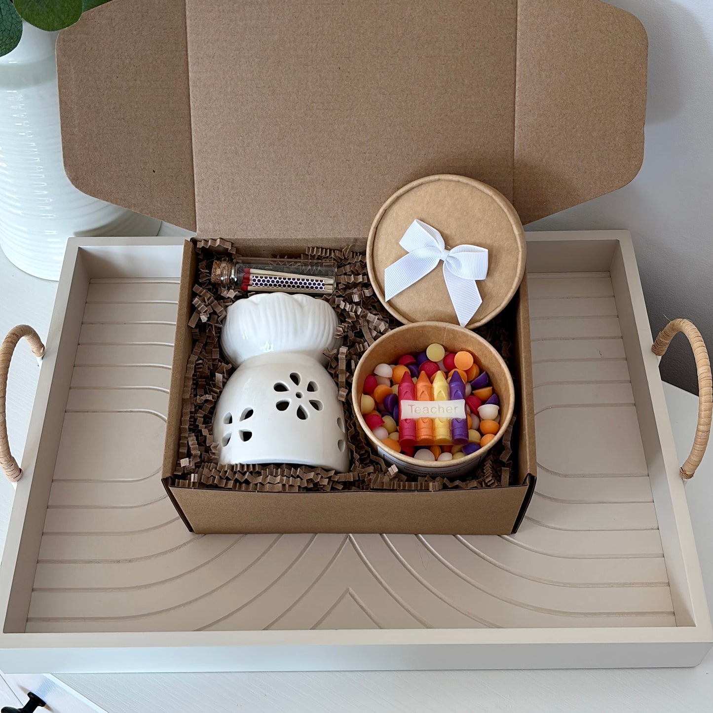 Teacher Wax Melt Burner Gift Set