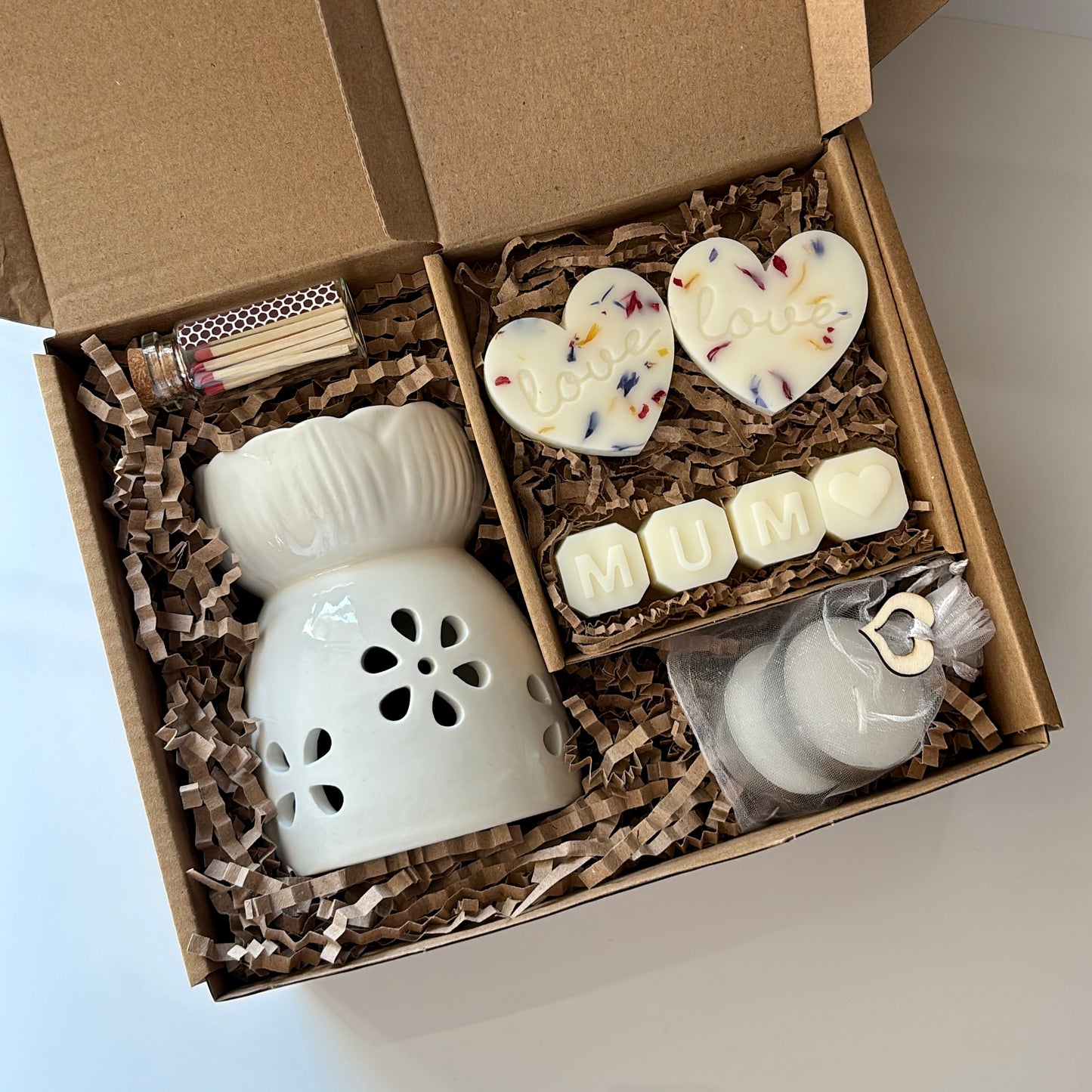 Mum Wax Melt Burner Gift Set