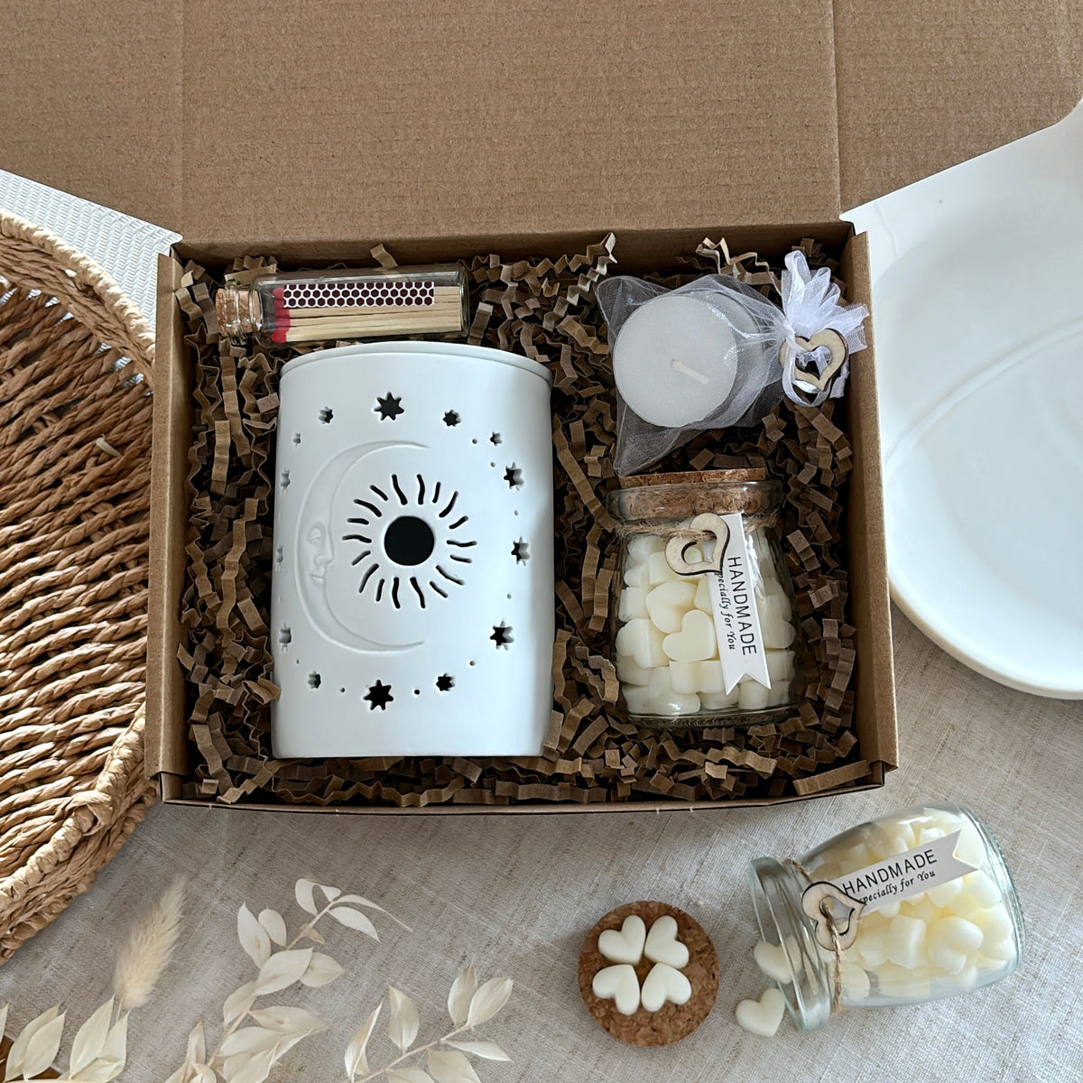 Sun & Moon Wax Melt Burner Gift Set