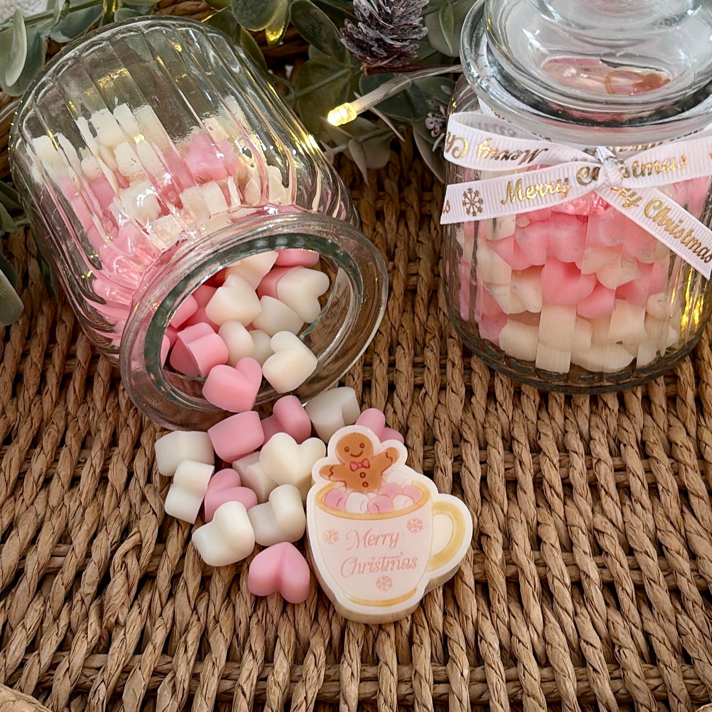 Christmas Wax Melt Jar