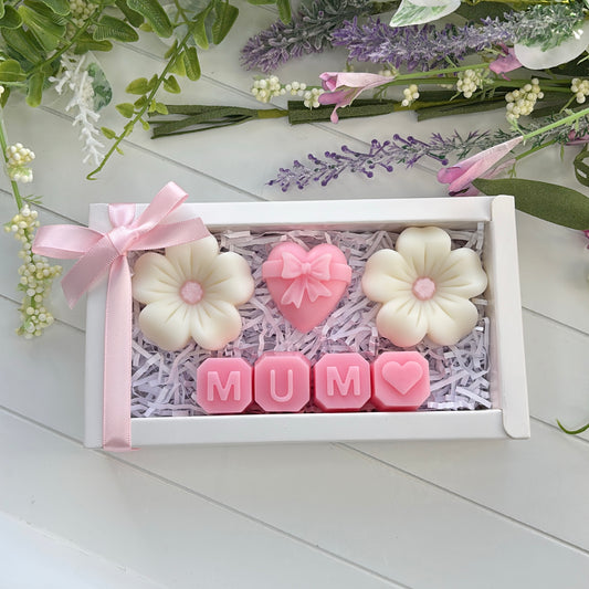 Mom, Mum, Mommy, Mummy Wax melt Gift Set