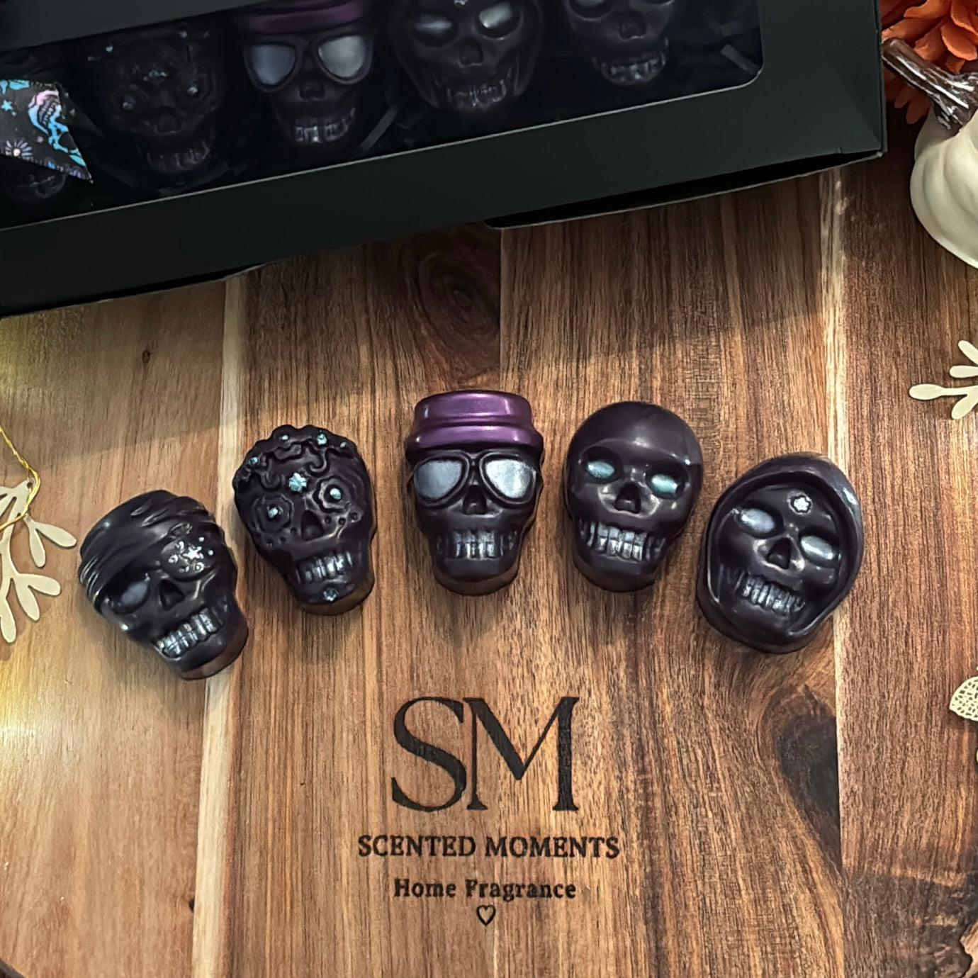 Skull Wax Melts Gift Box