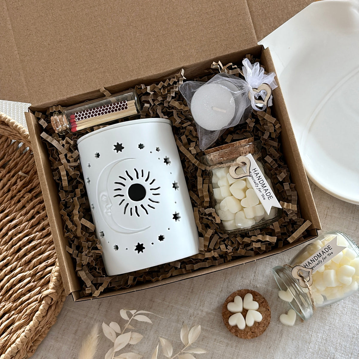 Sun & Moon Wax Melt Burner Gift Set