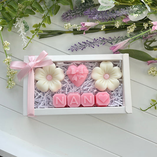 Nan, Nanny, Nanna Wax melt Gift Set
