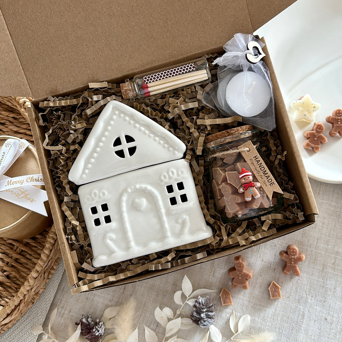 Gingerbread House burner Gift Set