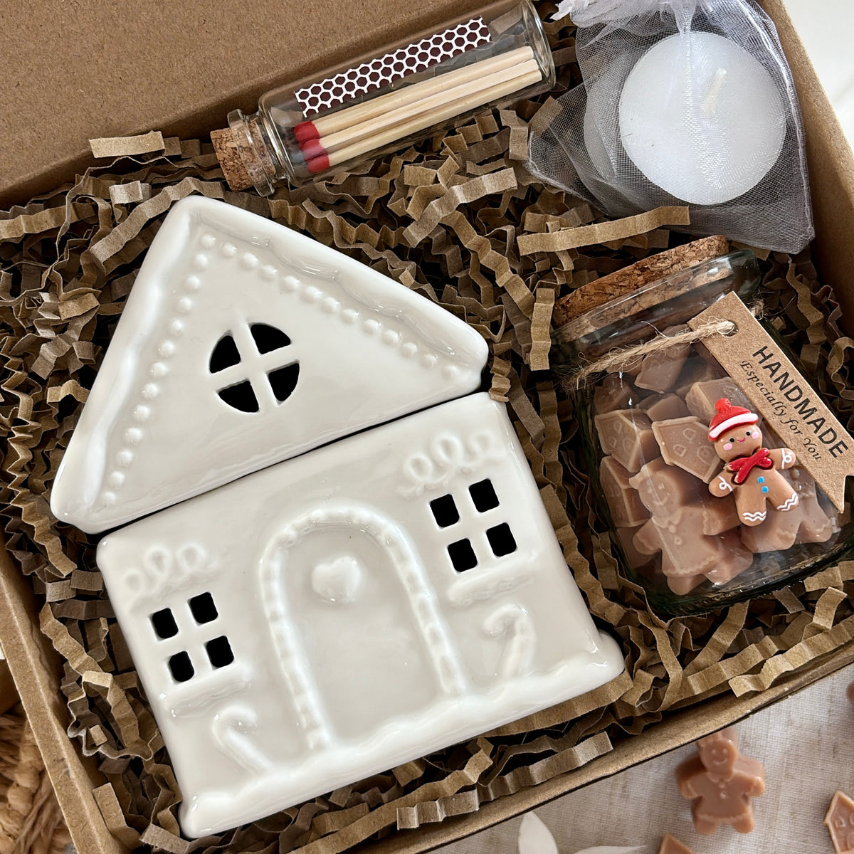 Gingerbread House burner Gift Set