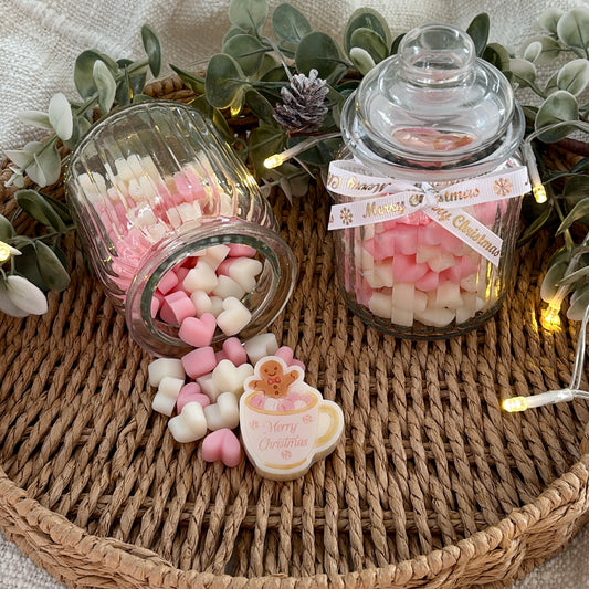 Christmas Wax Melt Jar