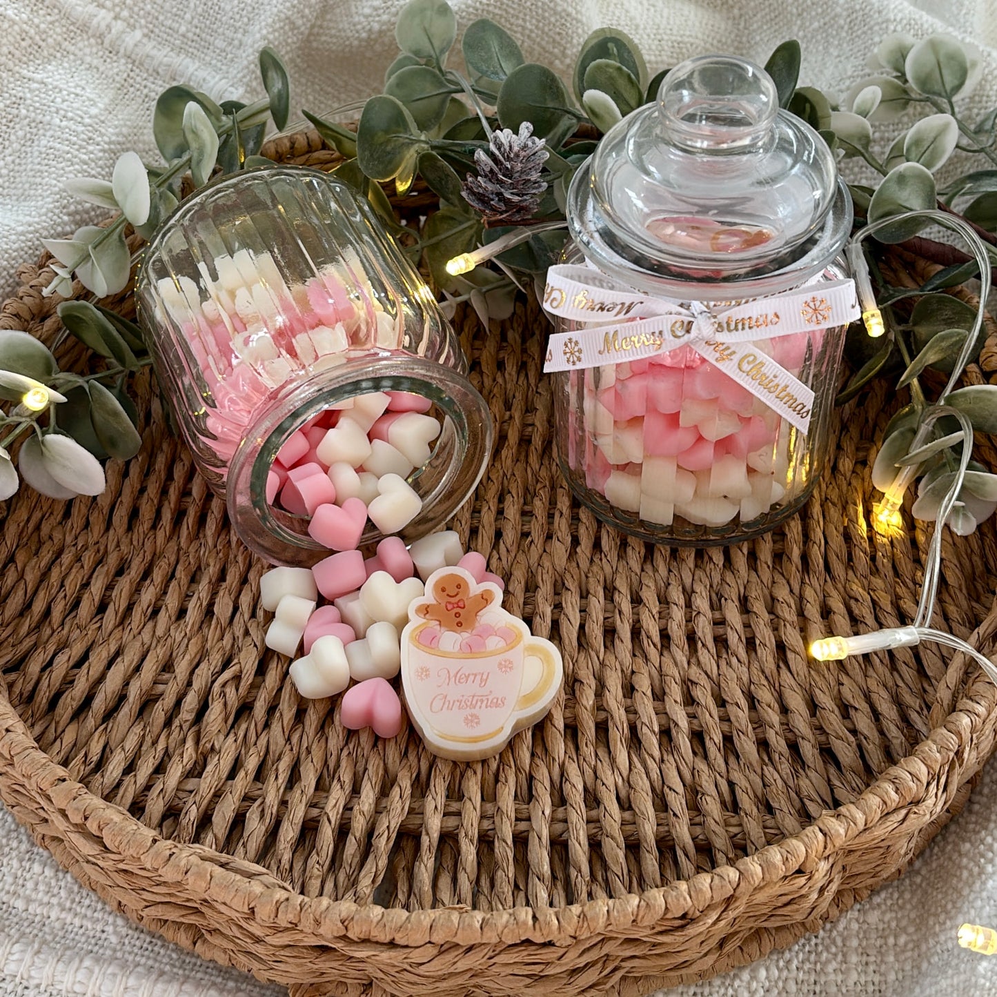 Christmas Wax Melt Jar