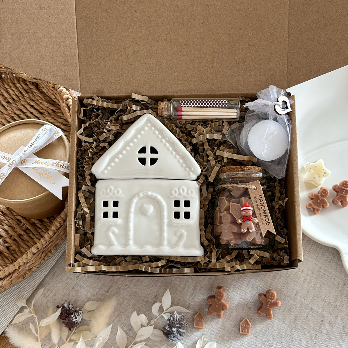 Gingerbread House burner Gift Set