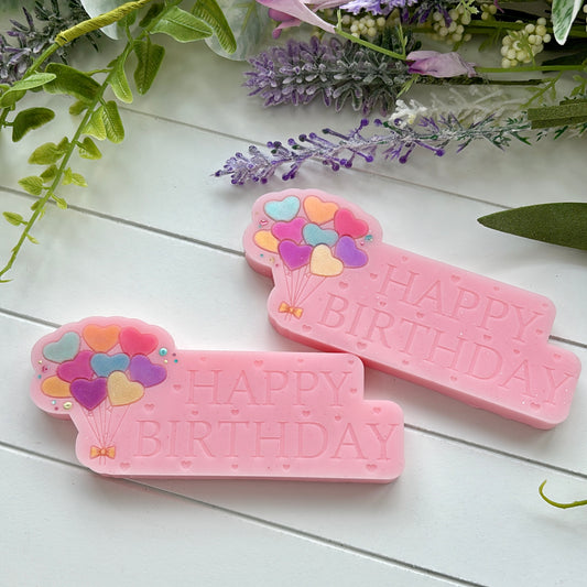 Happy Birthday Wax Melt Snap Bar