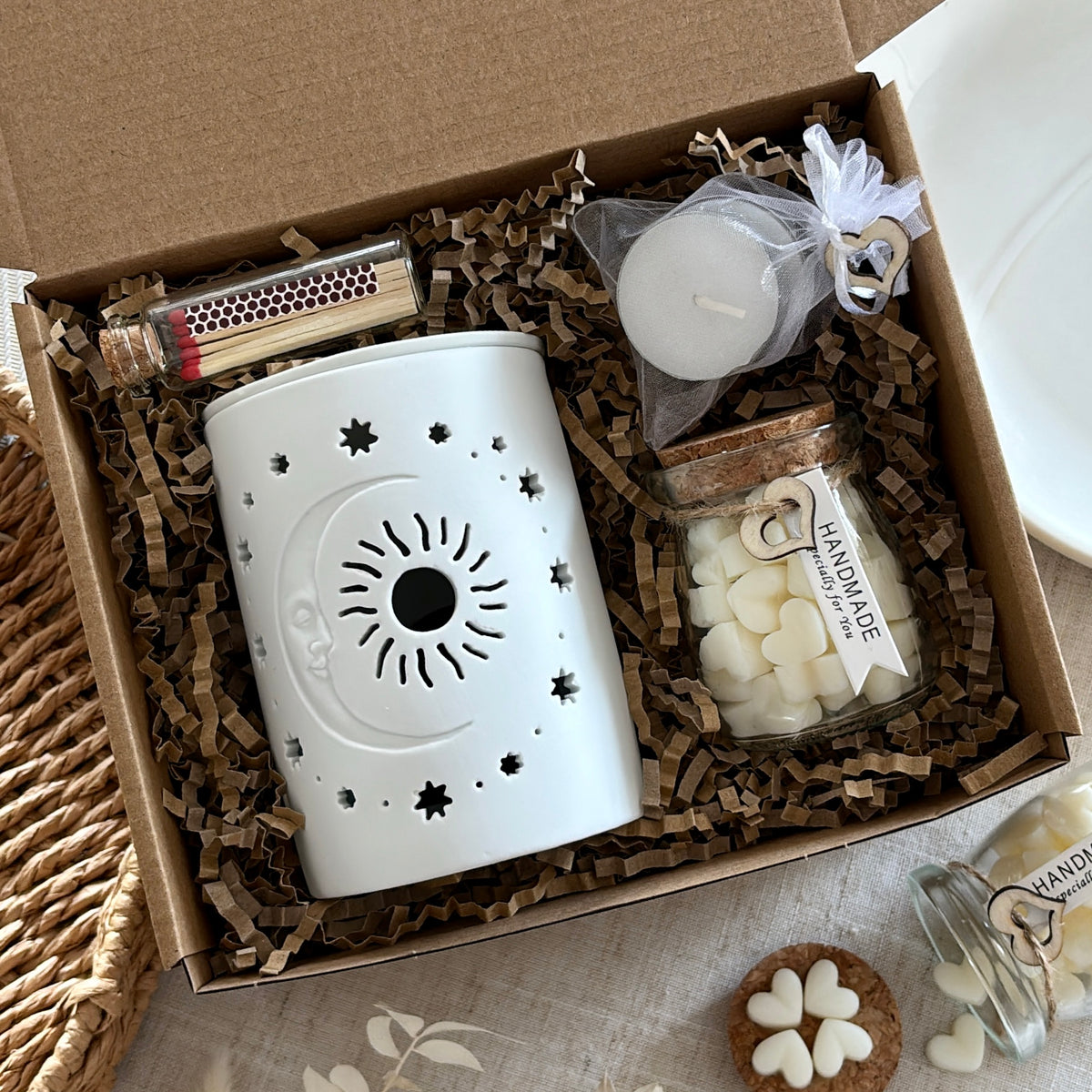 Sun & Moon Wax Melt Burner Gift Set