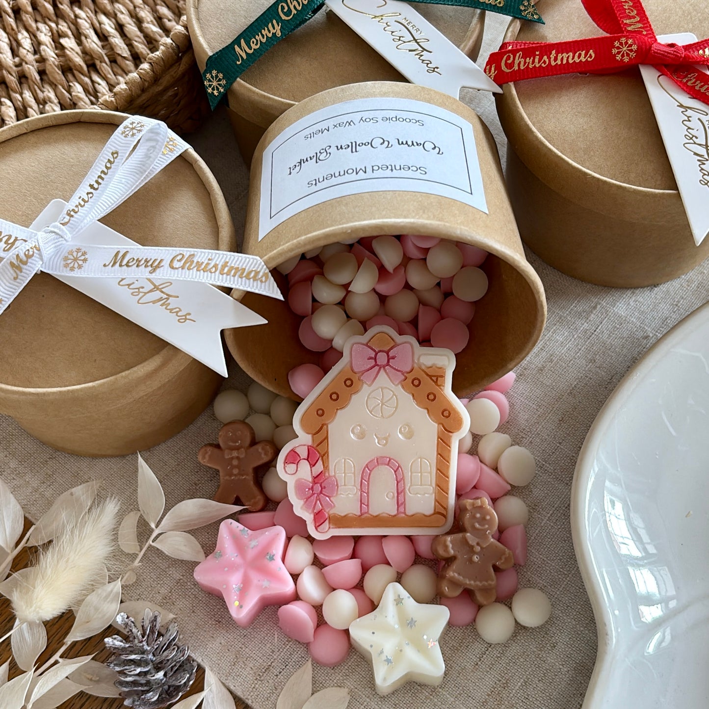 Gingerbread Latte Wax Melt Burner Gift Set