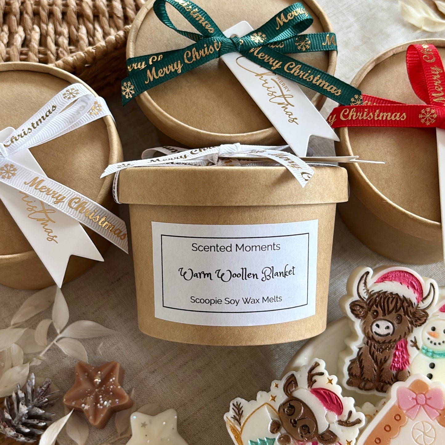 Gingerbread Latte Wax Melt Burner Gift Set