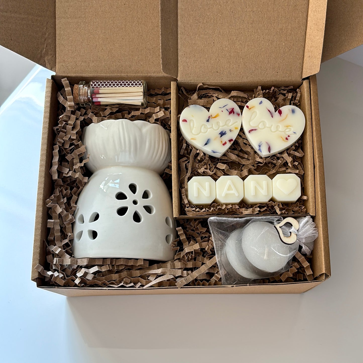 Nan Wax Melt Burner Gift Set
