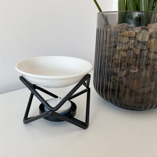 Geometric Design Oil/Wax Melt Burner