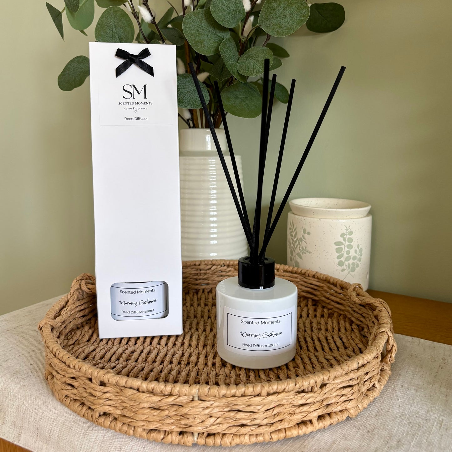 White Gloss Fibre Reed Diffuser