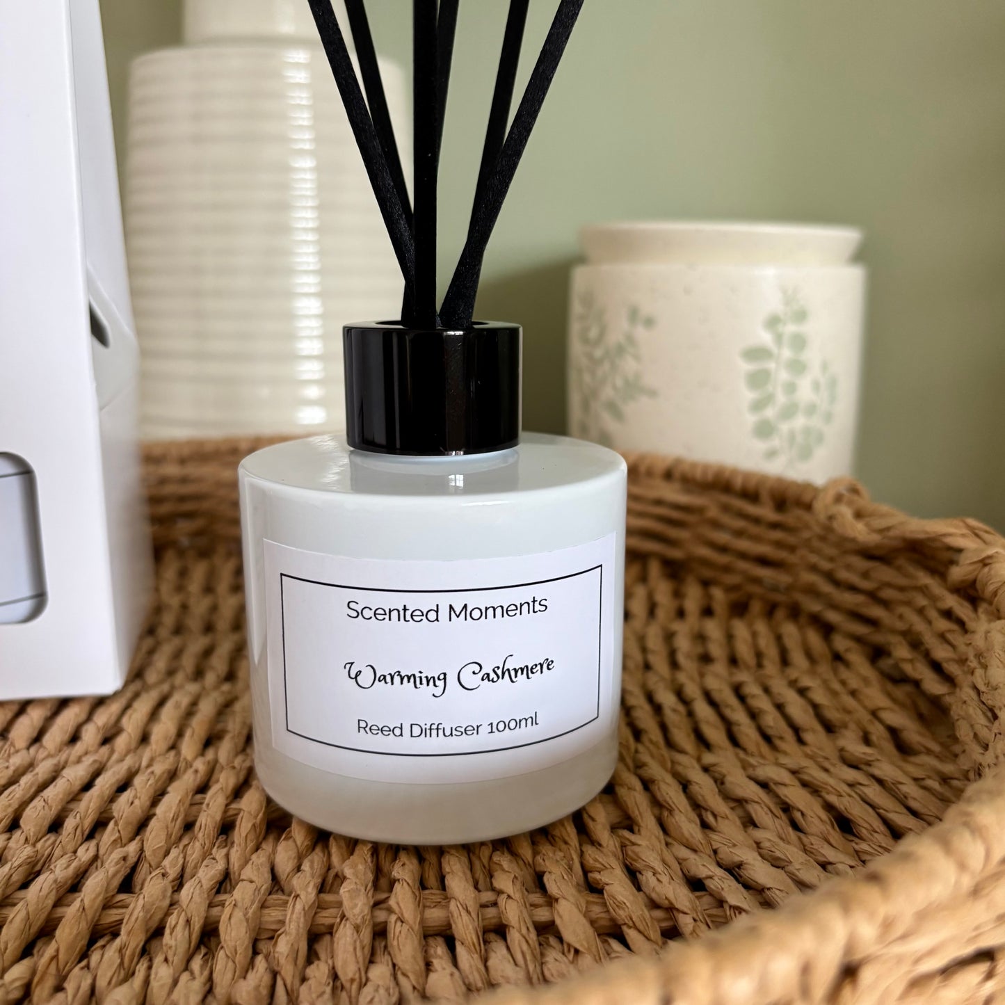 White Gloss Fibre Reed Diffuser