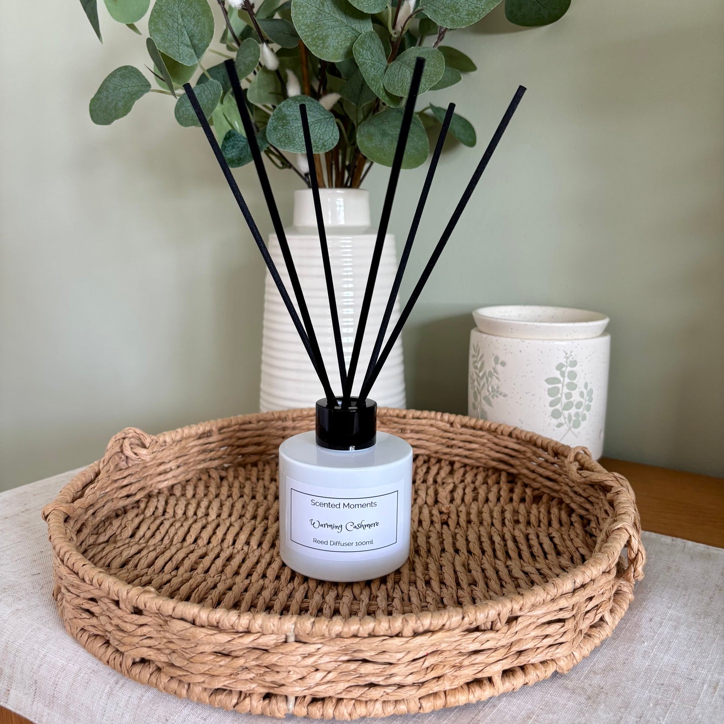 White Gloss Fibre Reed Diffuser