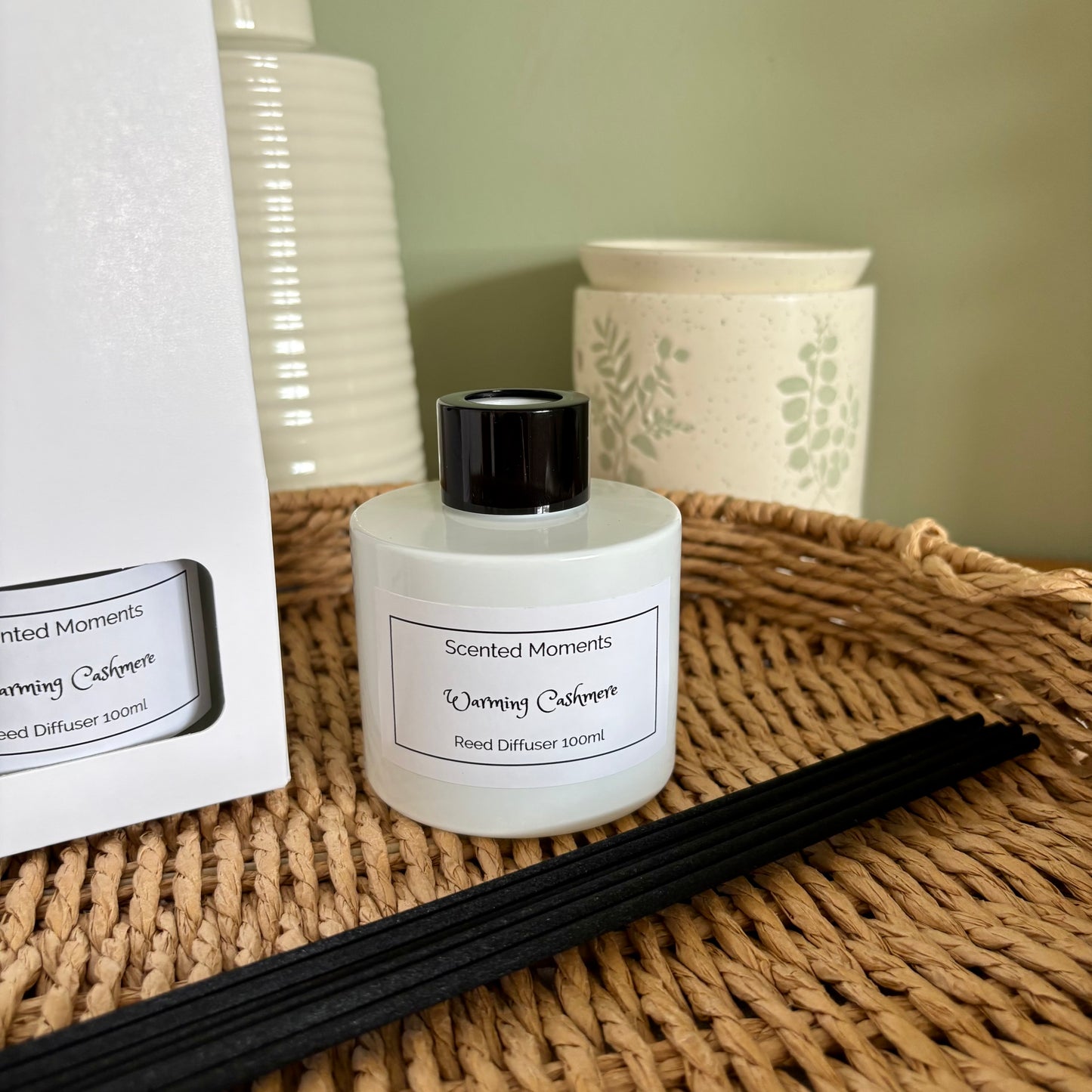 White Gloss Fibre Reed Diffuser