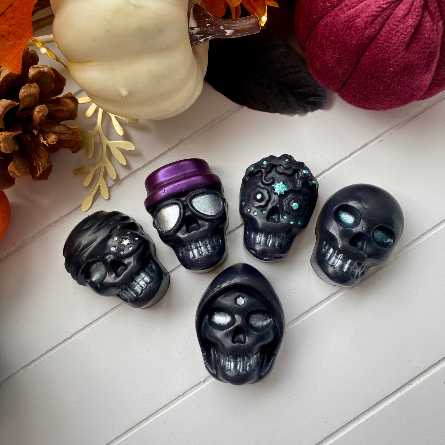 Skull Wax Melts Gift Box
