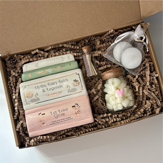 Ceramic Book Burner Wax Melt Gift Set